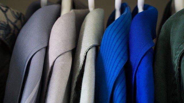Garments on a hanger